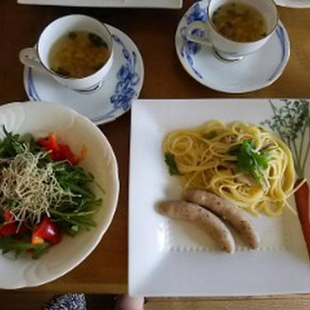 香りを活かすパスタから献立する