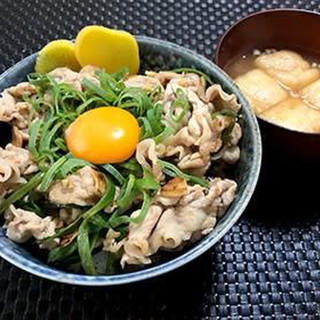 自家製すた丼