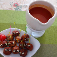 完熟トマト鍋スープ　de　まっくろくろすけトマトフォンデュー