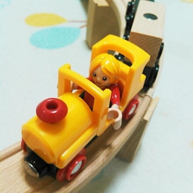 息子夢中☆東京おもちゃショーのブリオジャパンブースに行ってきました！