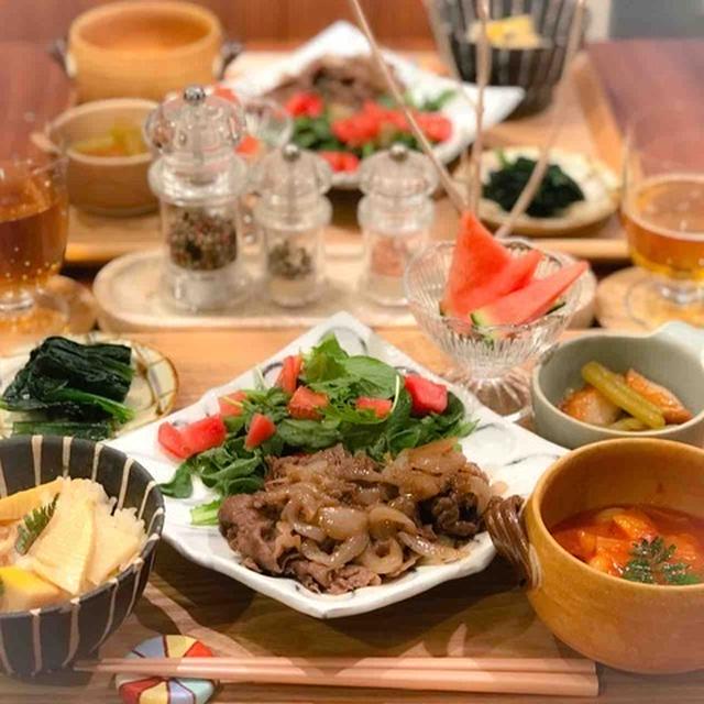 【献立】筍ごはんとふきで、春を楽しむ夜ごはん