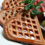 Purple Potato Wafflesむらさき芋ワッフル