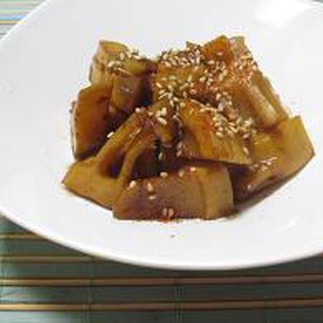 ガブさんの～♪筍+焼肉のタレ＝ご飯が進むクン