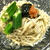 冷蔵庫のお掃除食材♪♪ 海苔の佃煮と粉チーズの梅味素麺。°