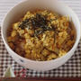 お蕎麦屋さんのお豆腐ドライカレー丼♪