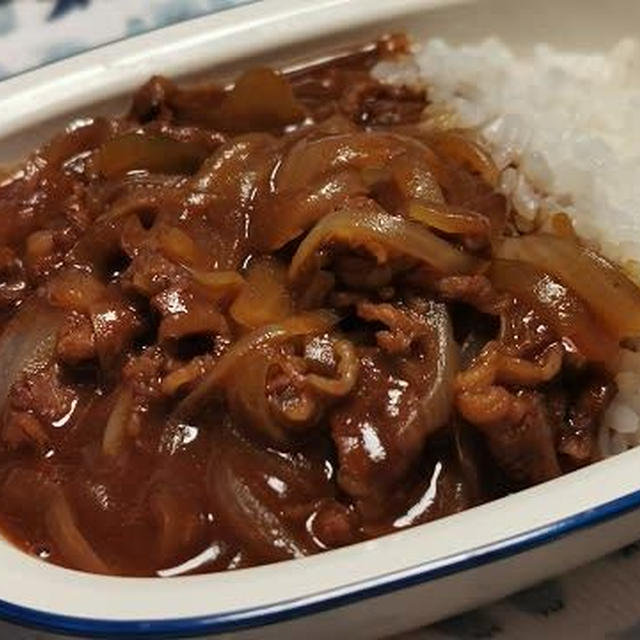 「ハヤシライス」の夕ご飯