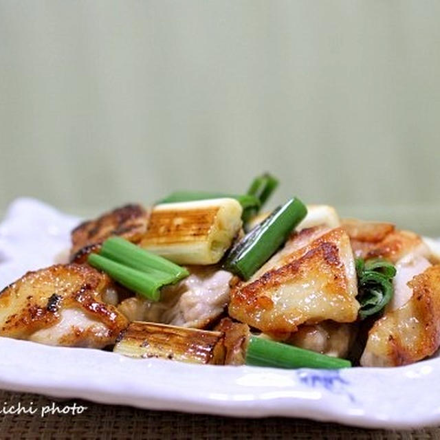 パリパリ皮の「鶏肉と白葱の岩塩炒め」＆「petit bisou芦屋」へ