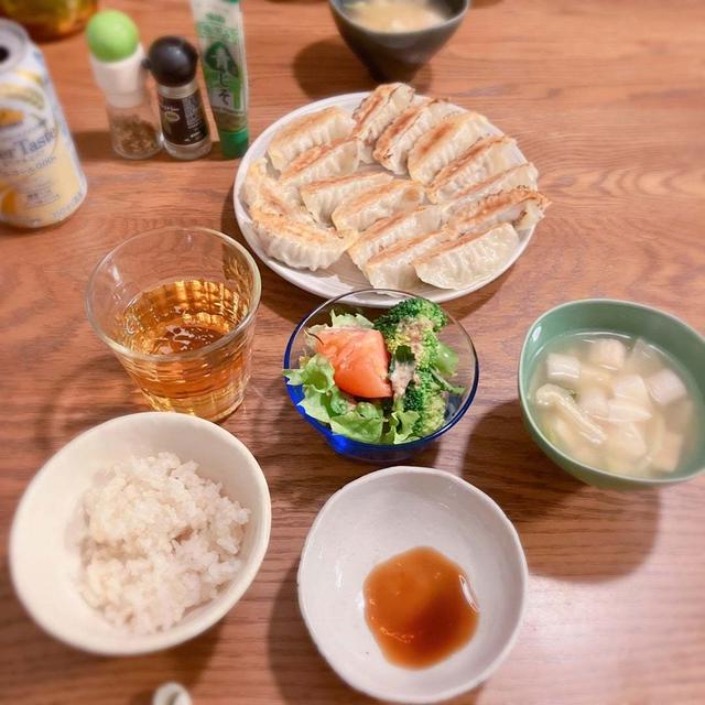 やった！久しぶりの餃子ー！今気に入っているもの・晩ごはん