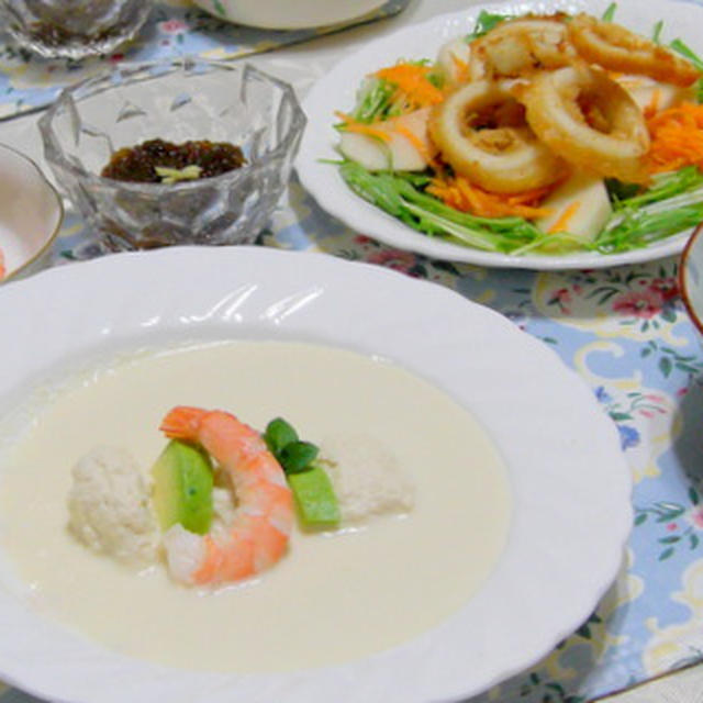 なめらか豆腐ポタージュ