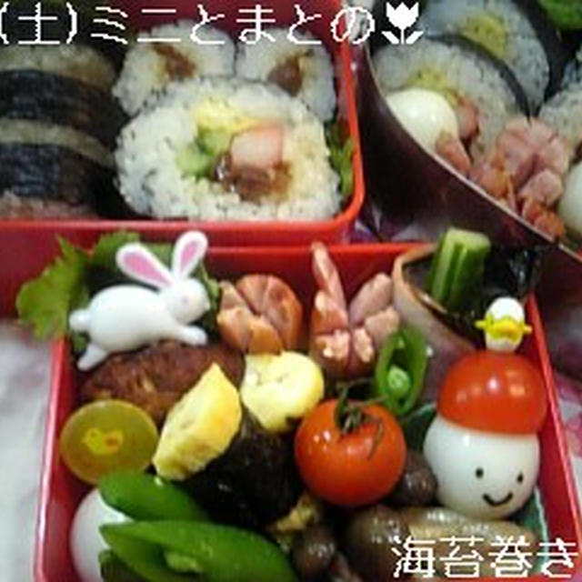 主食　『海苔巻き弁当』