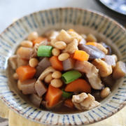 浸水不要！圧力鍋で作る【五目豆】レシピ