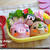 試作★ぶたちゃんとクマちゃんのお弁当（キャラ弁、デコ弁）