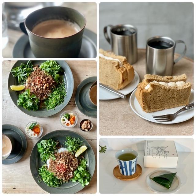 「OXYMORON」でランチ&「THE GOOD GOODIES」でコーヒーとケーキ&「麩帆」のふ饅頭@鎌倉