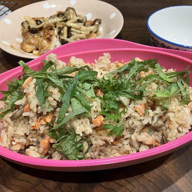 うまい！簡単！シャケの炊き込みご飯