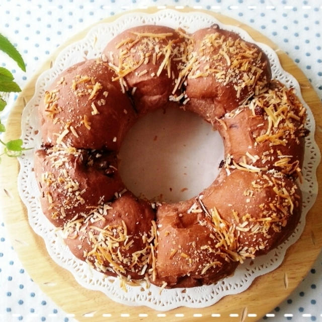 父の日パン♡チュウィーなチョコリングパン届けちゃいま～す(￣∇￣*)ゞ