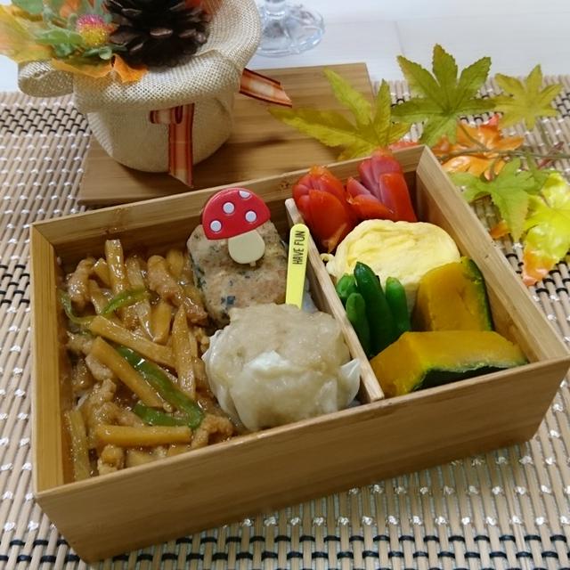 中華風のっけ♪ズボラな冷食弁当