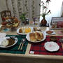 塩バターパンで朝食！そしてお弁当を食べながら‥