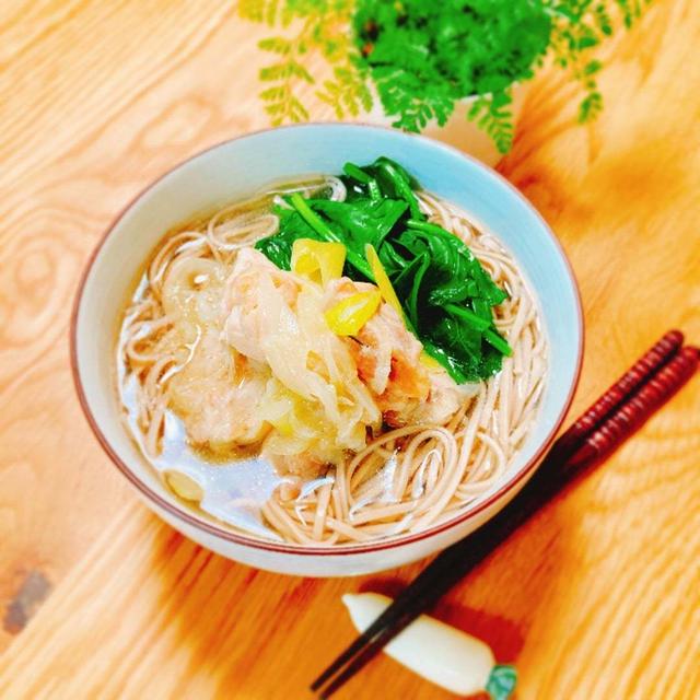 へぎ蕎麦の夕ご飯