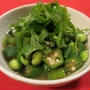 鮮やか！緑のお野菜のおひたし