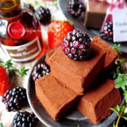 ♡材料4つ♡レンジde簡単大人の生チョコ♡【#バレンタイン#オーブン不要#ラッピング】