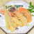 薬膳ってなぁに？今日は健康運アップの天ぷらがラッキー、にんじんとカニ風味かまぼこの天ぷらで薬膳！