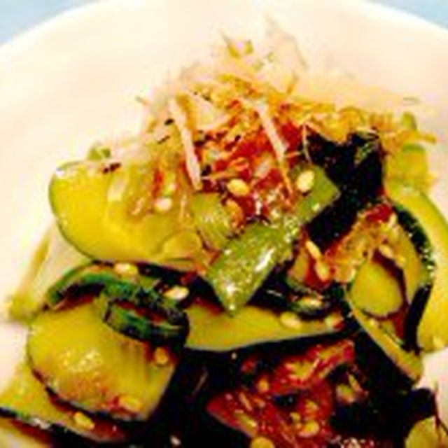 【レシピ】胡瓜と小葱のサッパリ和え