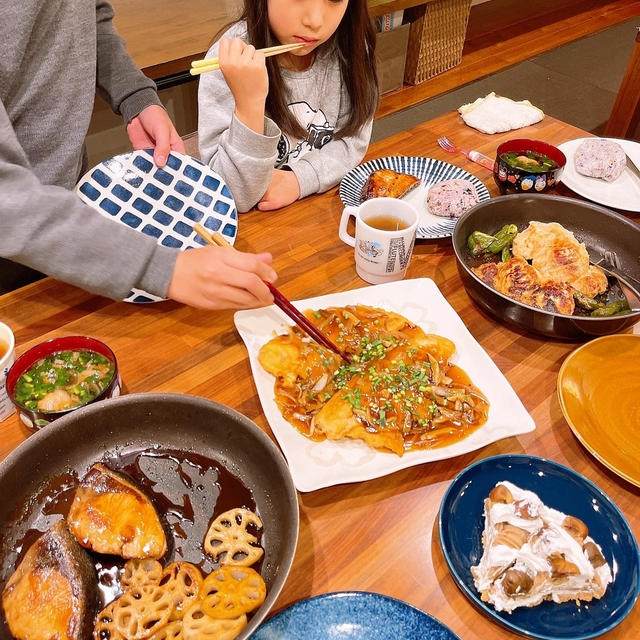 タラの甘酢あんかけです！！
