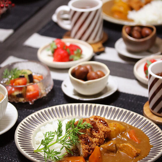 【献立】カツカレー。～やったー！と喜べば奈落の底に突き落とされて、嗚呼～