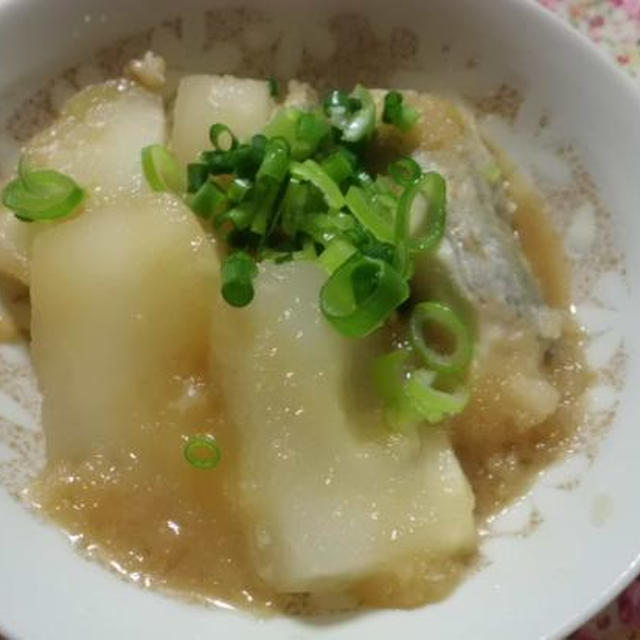 たらと冬瓜の焼きおろし煮