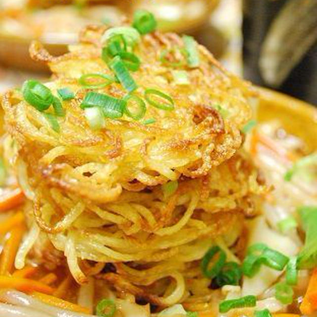 お野菜たっぷり！あんかけミニバリ焼きそば