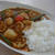 蓮根と隠元のカレー