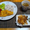 新玉葱の唐揚げの副産物はいつぶりかな☆とんかつ♪☆♪☆♪