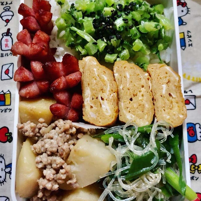 肉じゃがのお弁当