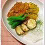 簡単ポークカレー 夏野菜添え