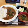 ほうれん草カレー並盛冷やっこセットを食す 〜すき家〜