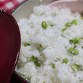 ココットロンドで枝豆ご飯