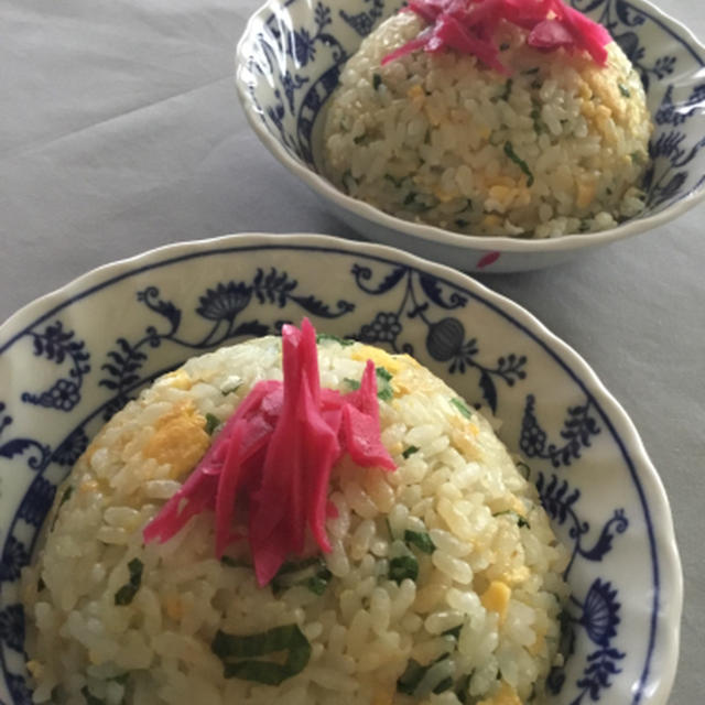 ラーメン屋っぽく仕上げたチャーハン