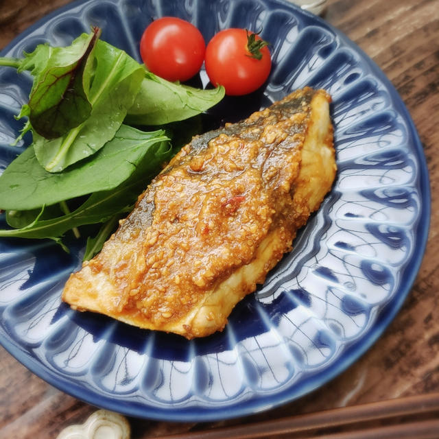 ご飯が進む！四川風ぶりステーキ