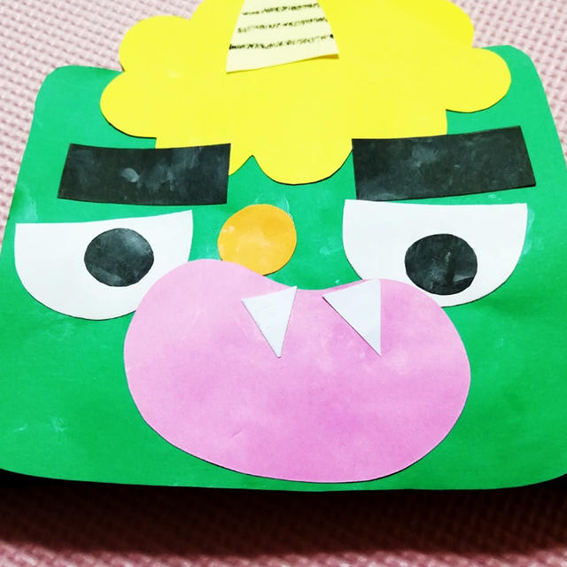 鬼のお面