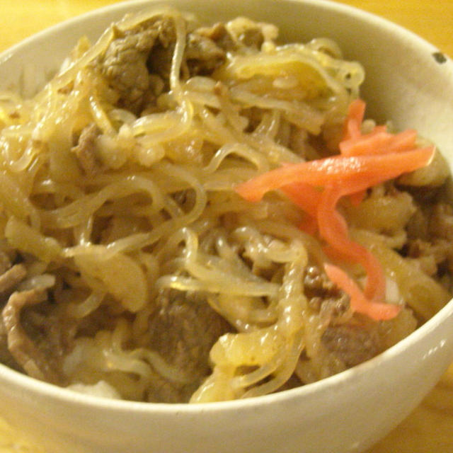 子供大好き！簡単牛丼♪