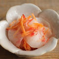 寿司酢で簡単・副菜♪大根と桜エビのなます