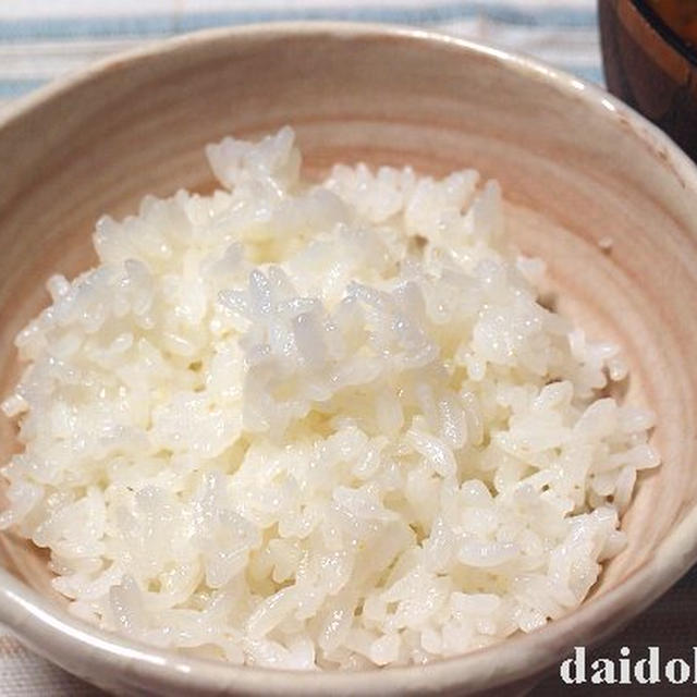 超軟水で炊いたお米はピカピカの輝き | クリンスイ「超軟水」