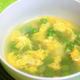 365日汁物レシピNo.84「グリーンピースの中華スープ」