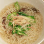 「しそ梅風味のぶっかけ素麺」