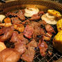 焼肉～の晩ご飯　と　メルヘンな食器たち♪