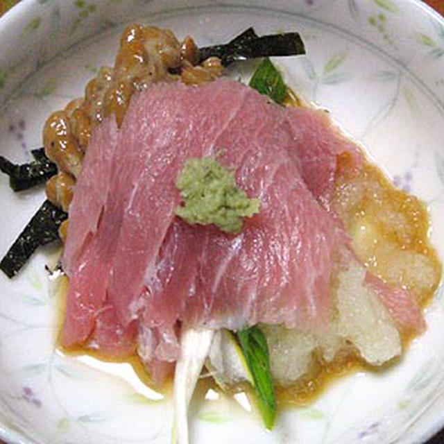 まぐろ納豆