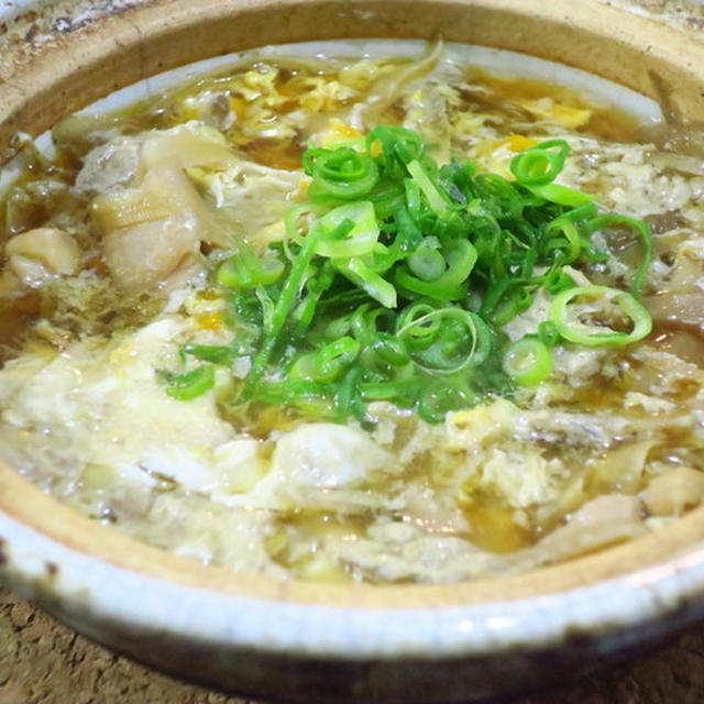 鶏ごぼうの柳川鍋