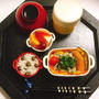 むかごご飯・豚シャブサラダ弁当