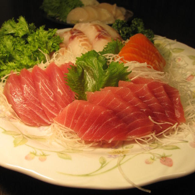 アユムの退院と出来あいの刺身