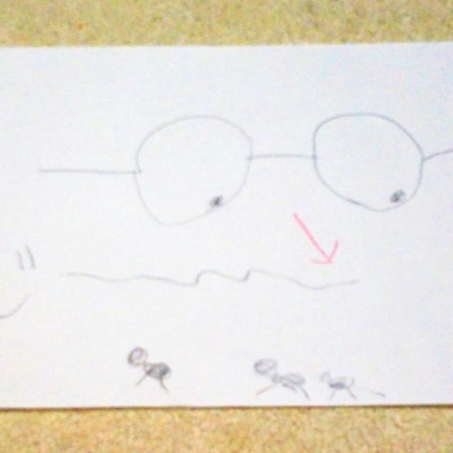 子どもの絵☆なんでコレ書いたんだろ？